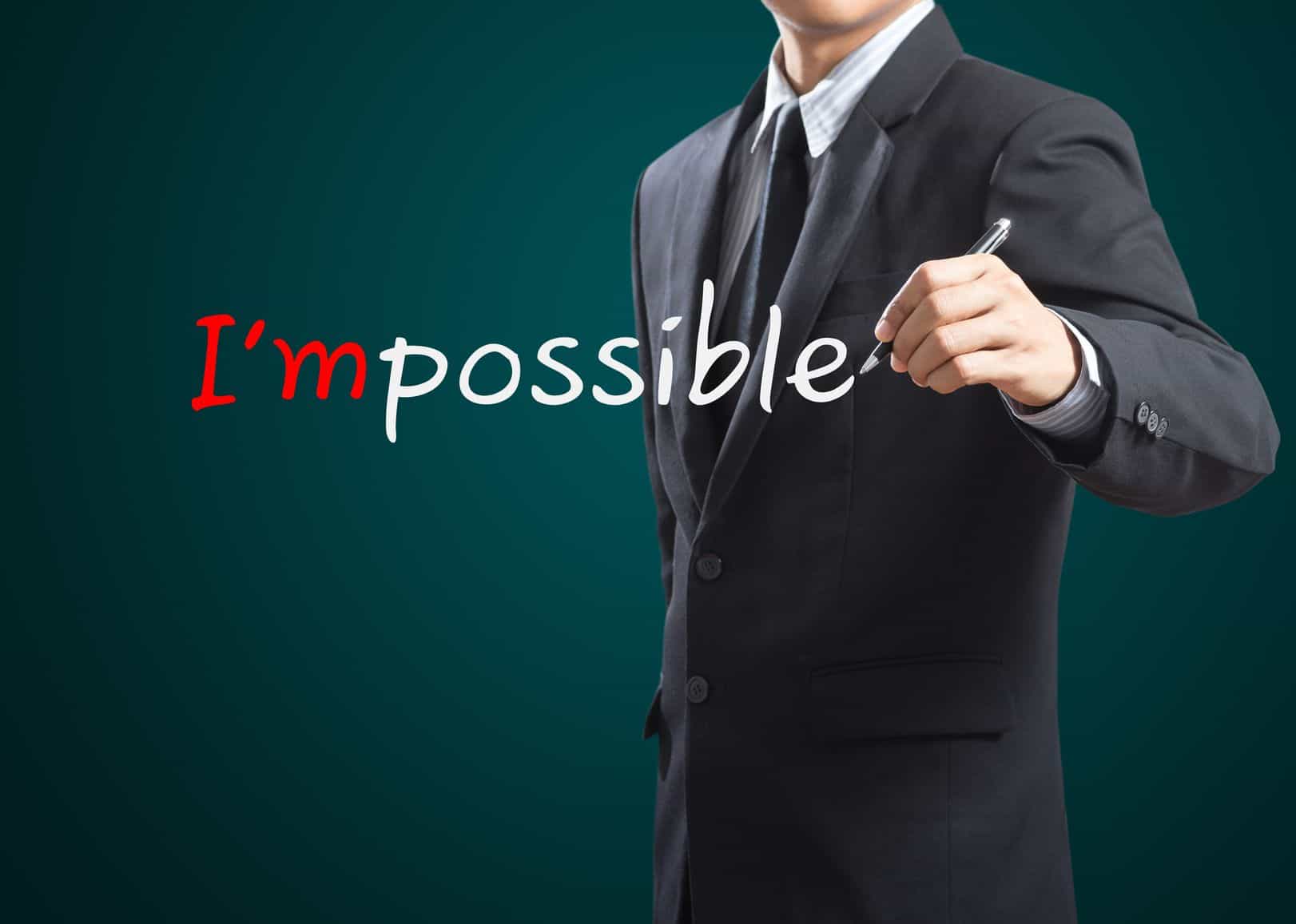 איך להפוך את הבלתי אפשרי לאפשרי. להתגבר על נסיבות כדי להצליח בעסק או בקריירה