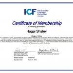 חבר בארגון המאמנים הבינלאומי ICF