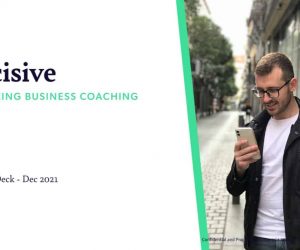Decisive's Hybrid business coaching application